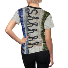 Load image into Gallery viewer, SHHHHH.... by sheriHOPE ~ Women&#39;s AOP Cut &amp; Sew Tee