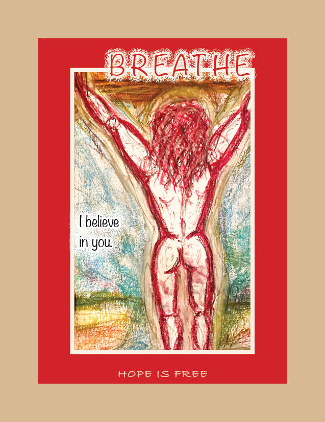 I BELIEVE IN YOU Greeting Card w/Env (Kraft Paper)